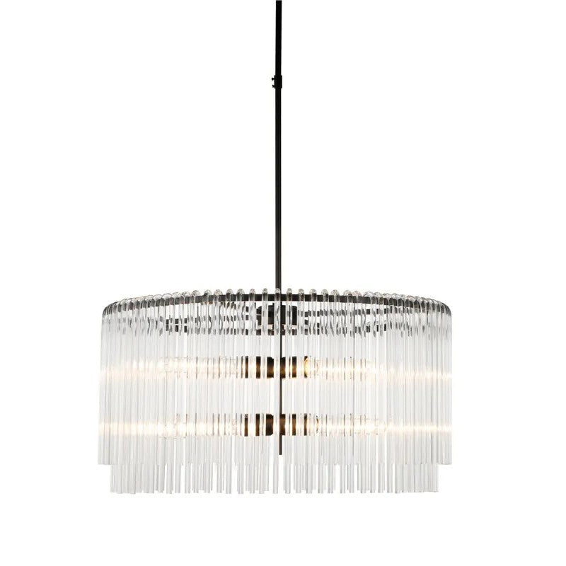 Crystal Drum - Contemporary Chandelier