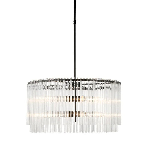 Crystal Drum - Contemporary Chandelier