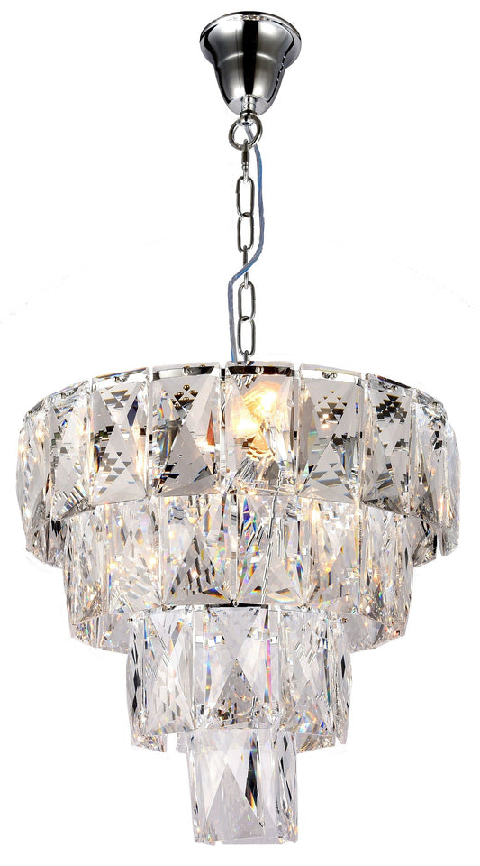 Crystal Waterfall Medium - Contemporary Chandelier