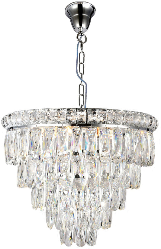 Emporia Crystal 5 Tier - Contemporary Chandelier