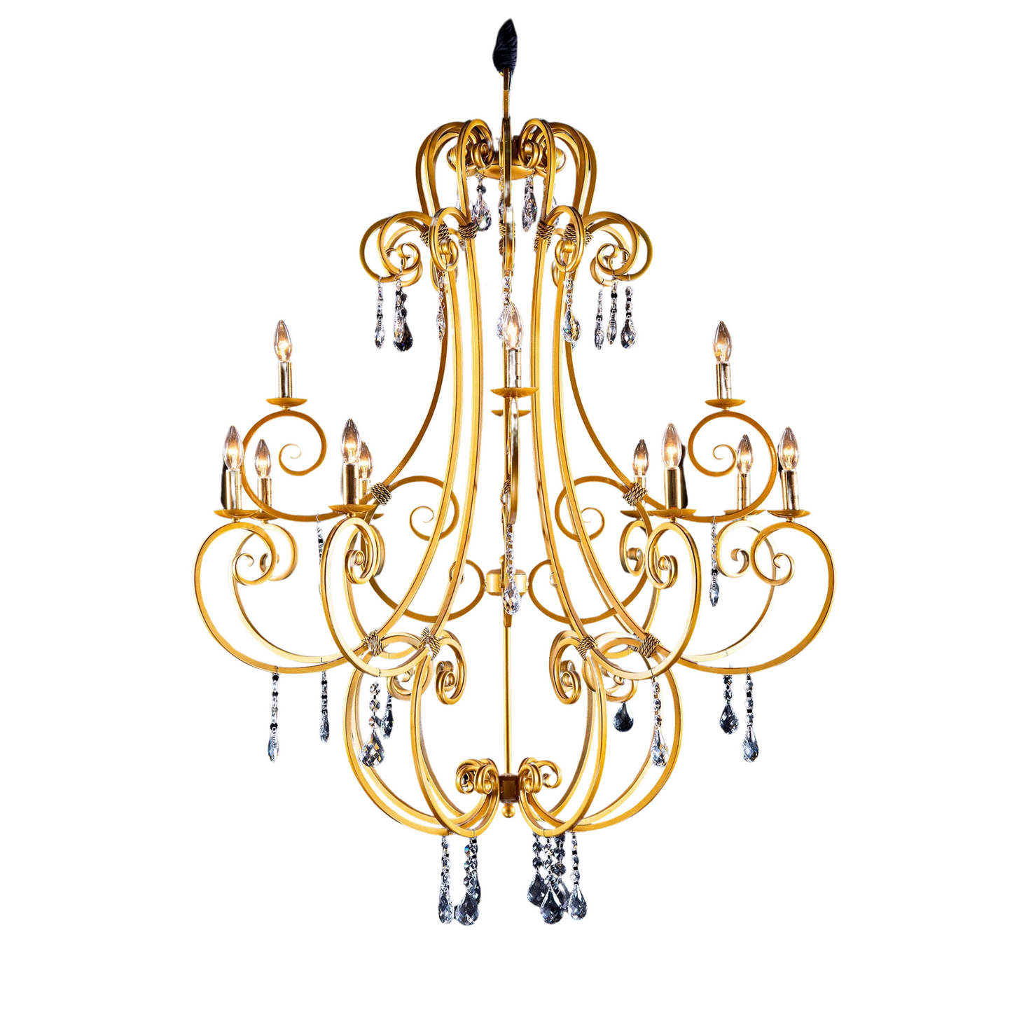 Beauty - 12 Globe Vintage Chandelier