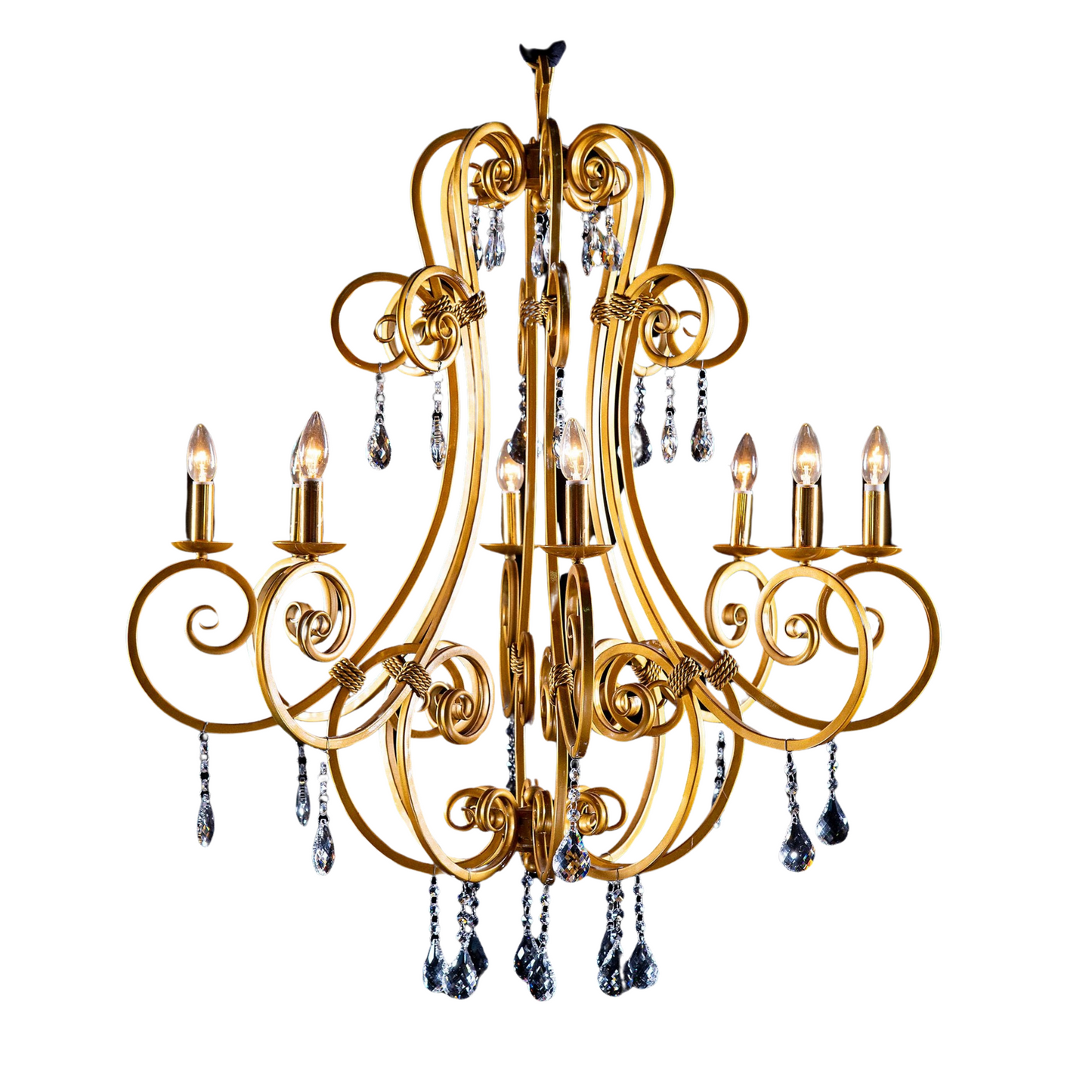 Beauty - 8 Globe Vintage Chandelier