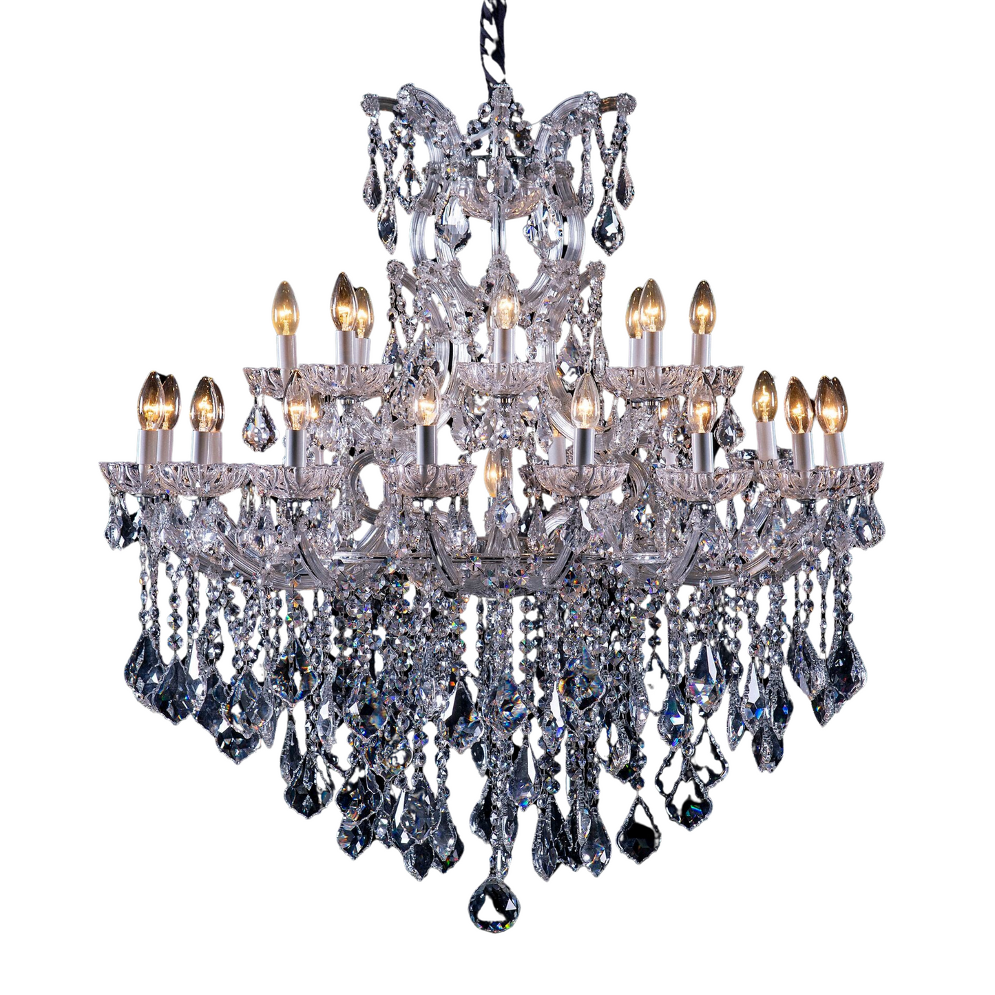 Maria Theresa - 2 Tier 25 Globe Chandelier