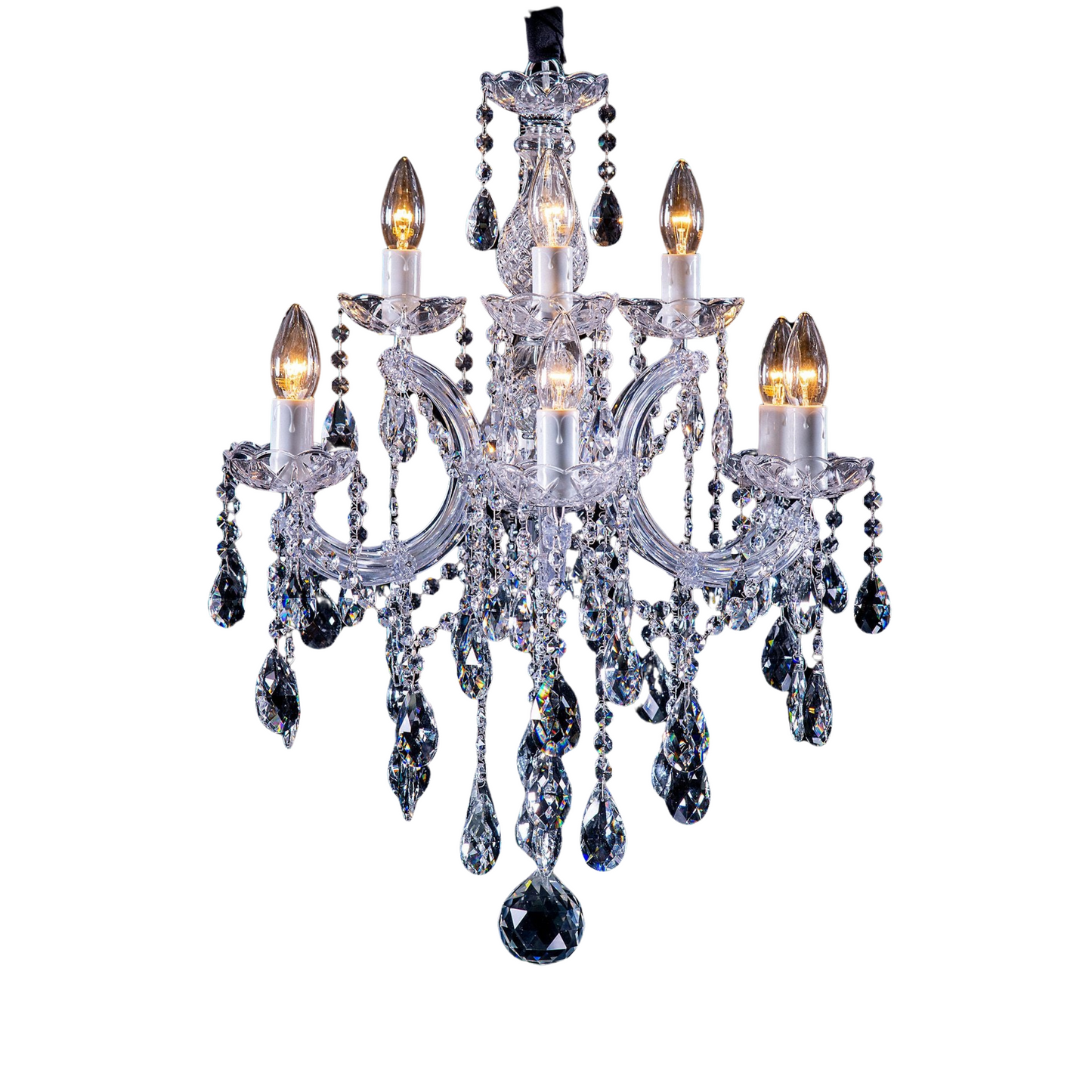 Maria Theresa - 2 Tier 9 Globe Chandelier