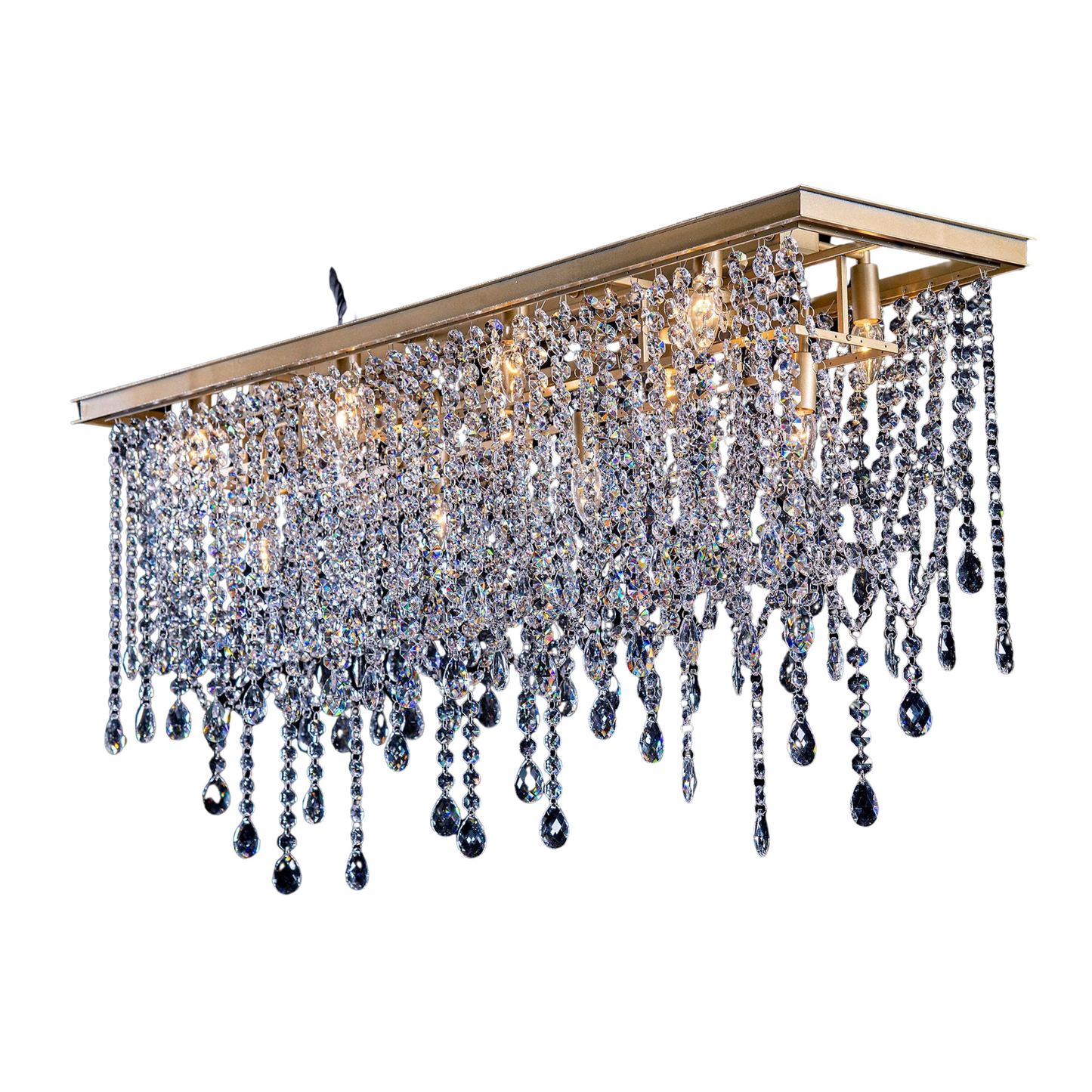 Bench - 1 Tier 12 Globe Chandelier