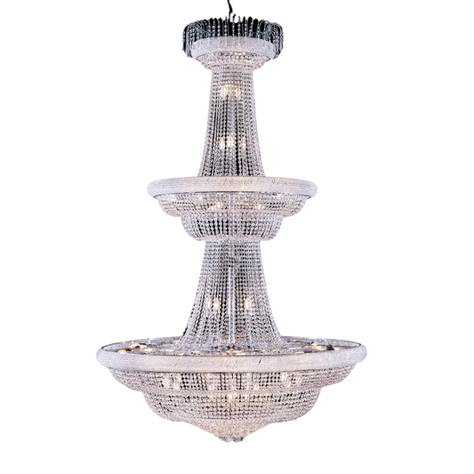 Grand Waterfall - 56 Globe Contemporary Chandelier