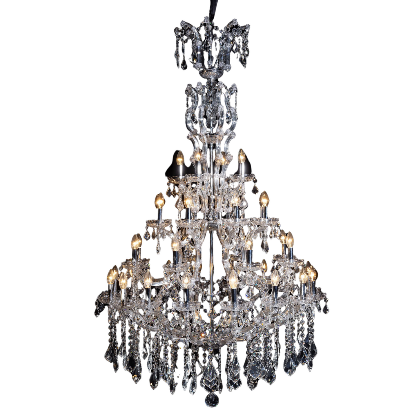 Maria Theresa - 4 Tier 38 Globe Chandelier