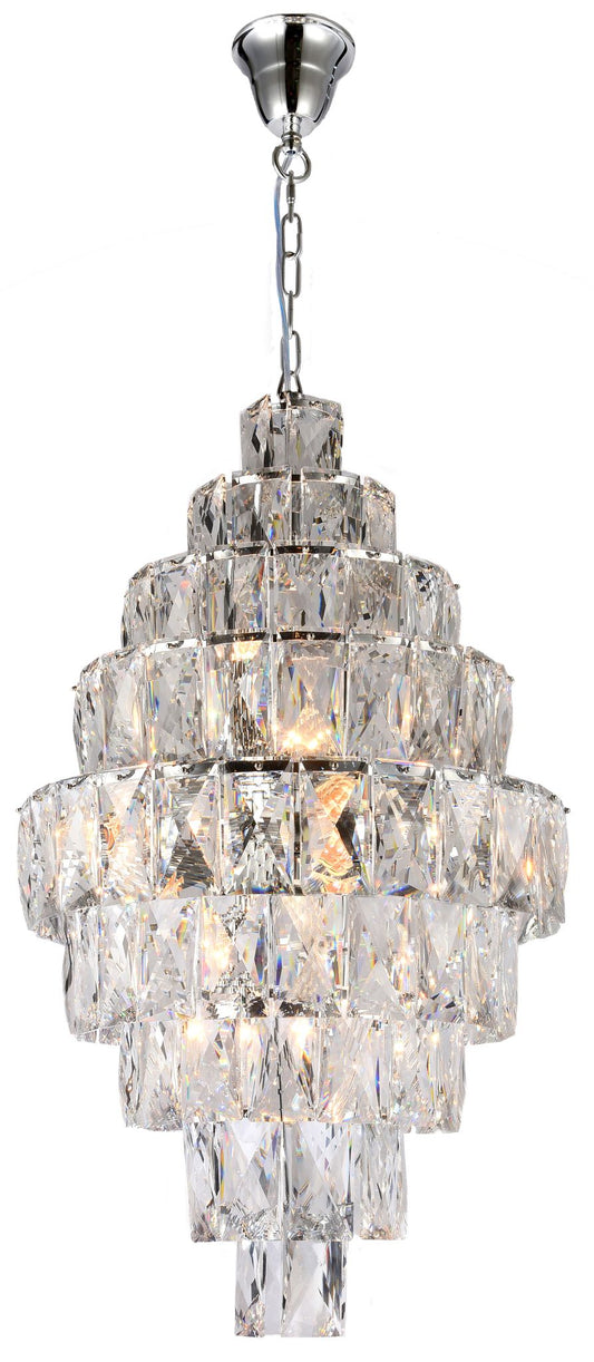 Crystal Waterfall - Contemporary Chandelier