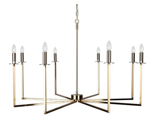 Gold Grande Candle Stick - Pendant