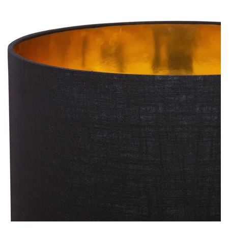 Black Linen - Table Lamp