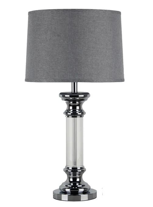 Silver Linen - Table Lamp